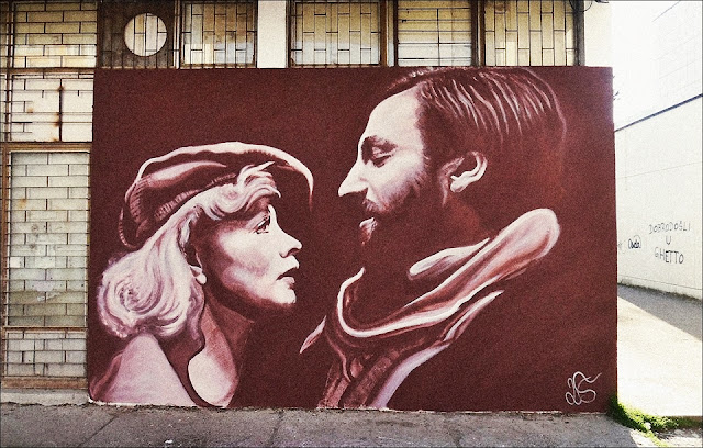 Milena Dravić i Dragan Nikolić Mural